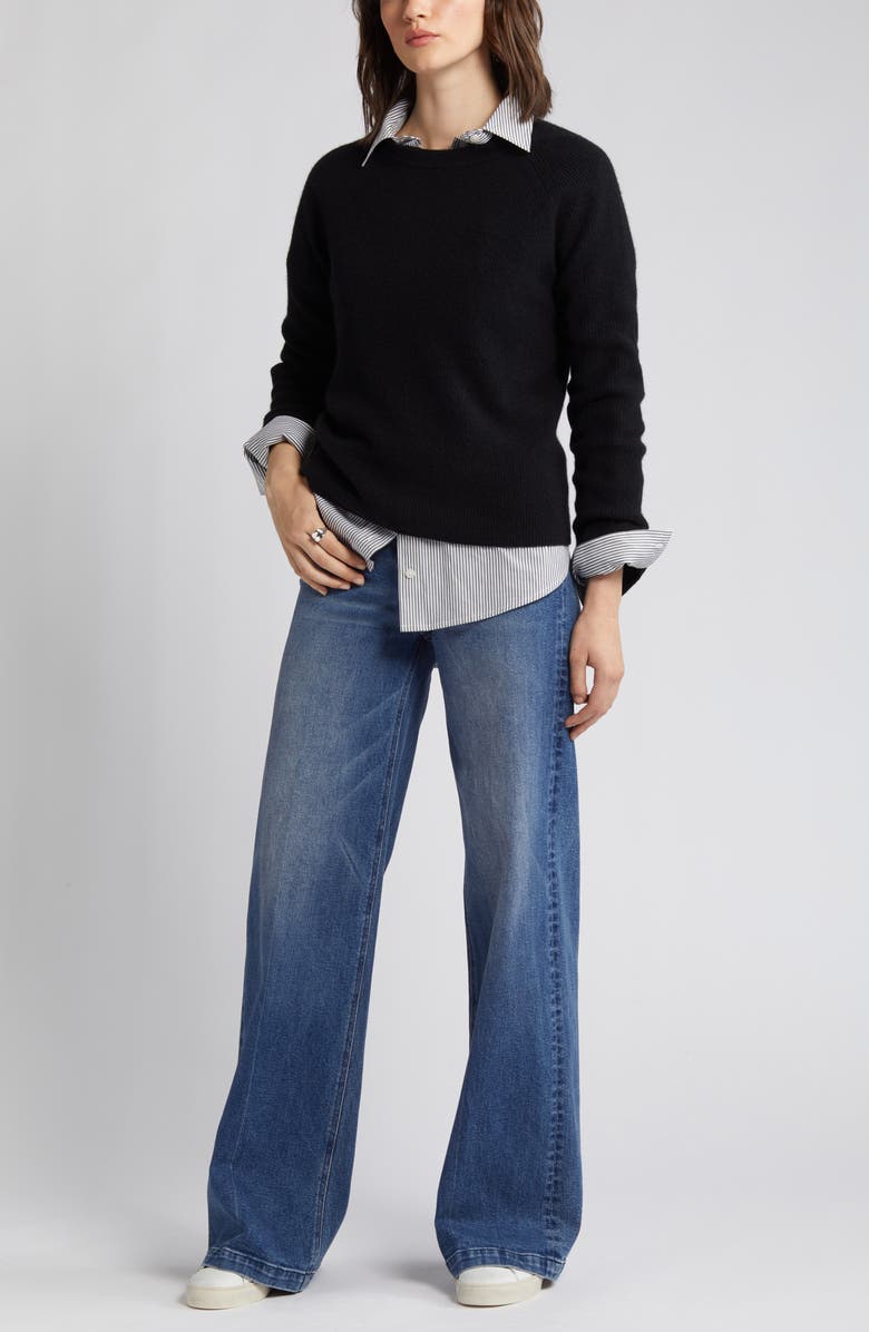 Nordstrom Signature Cashmere Crewneck Sweater, Main, color,