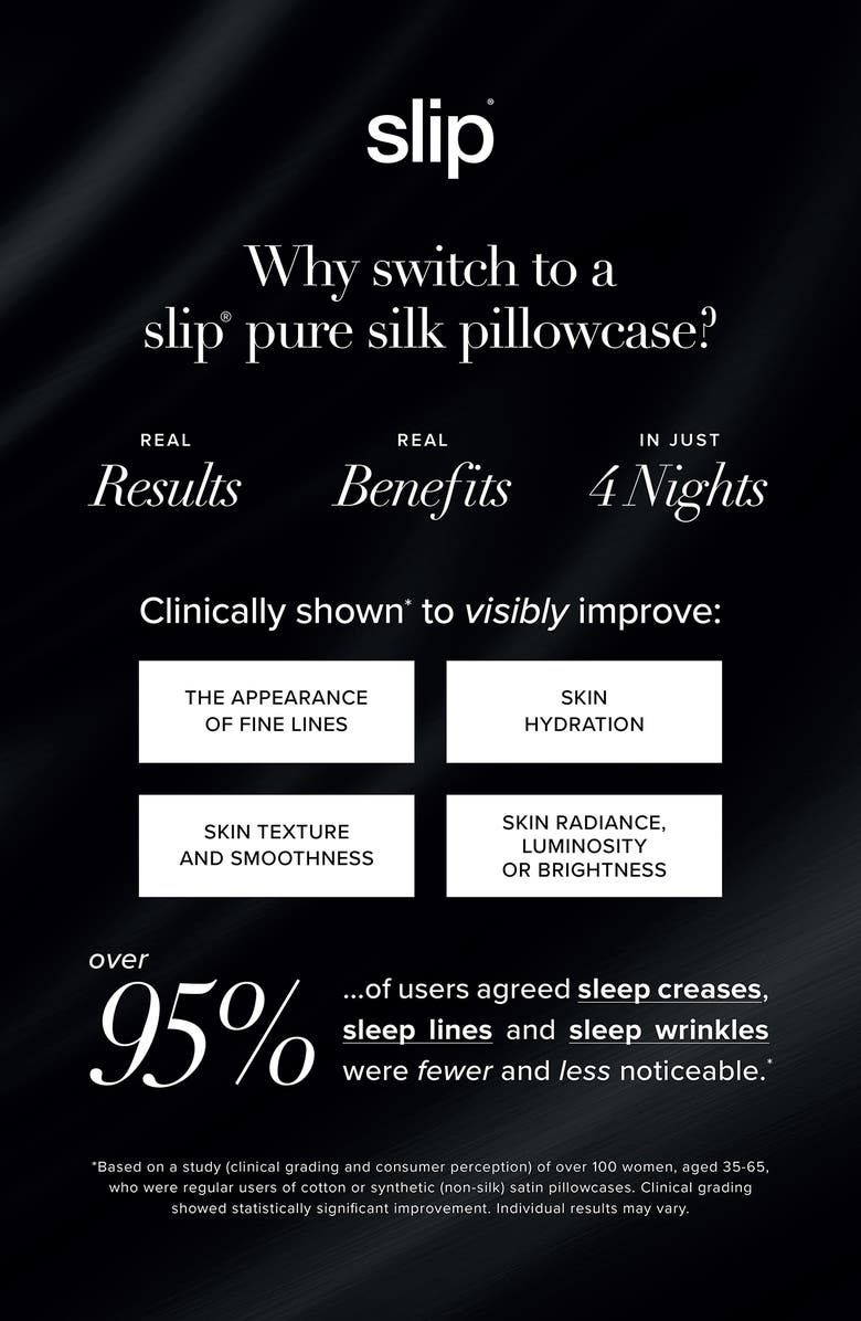 slip Sunshade Pure Silk Pillowcase, Alternate, color, Turquoise