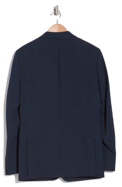 Shop Calvin Klein Seersucker Sport Coat In Blue