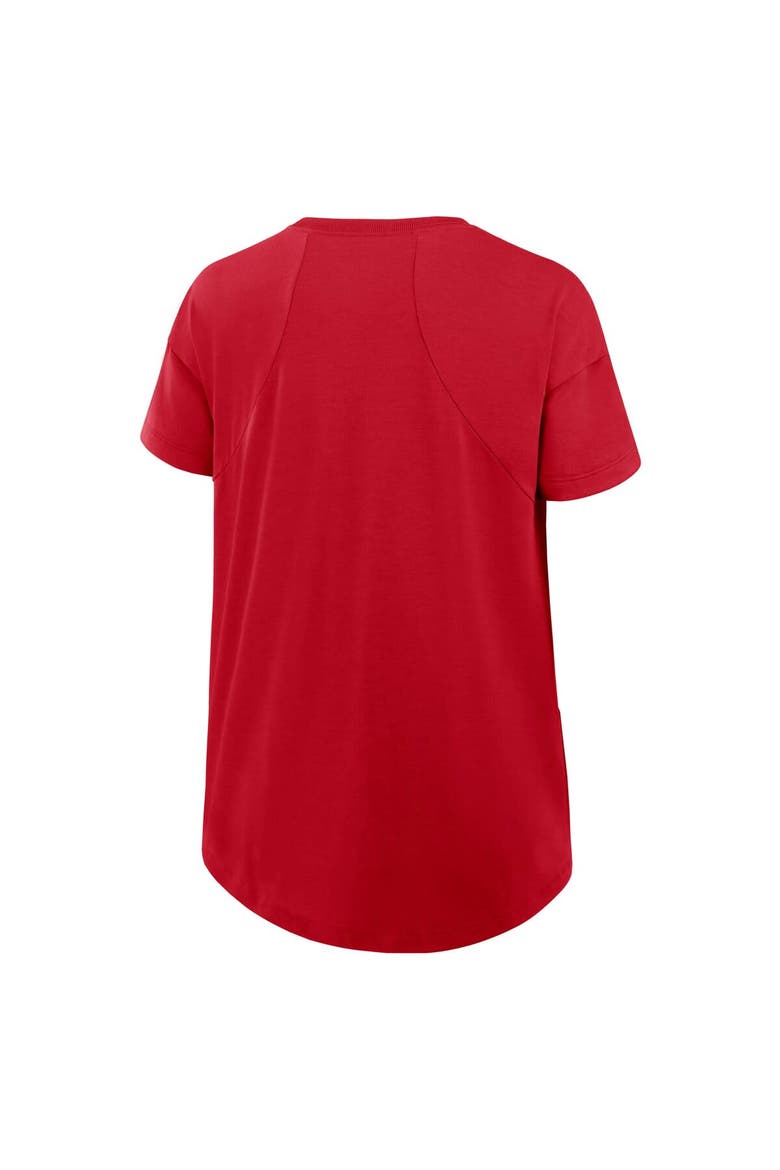 Women's Nike  Red Chicago White Sox 2025 City Connect Flowy Fashion Tri-Blend Performance T-Shirt, Alternate, color, Red