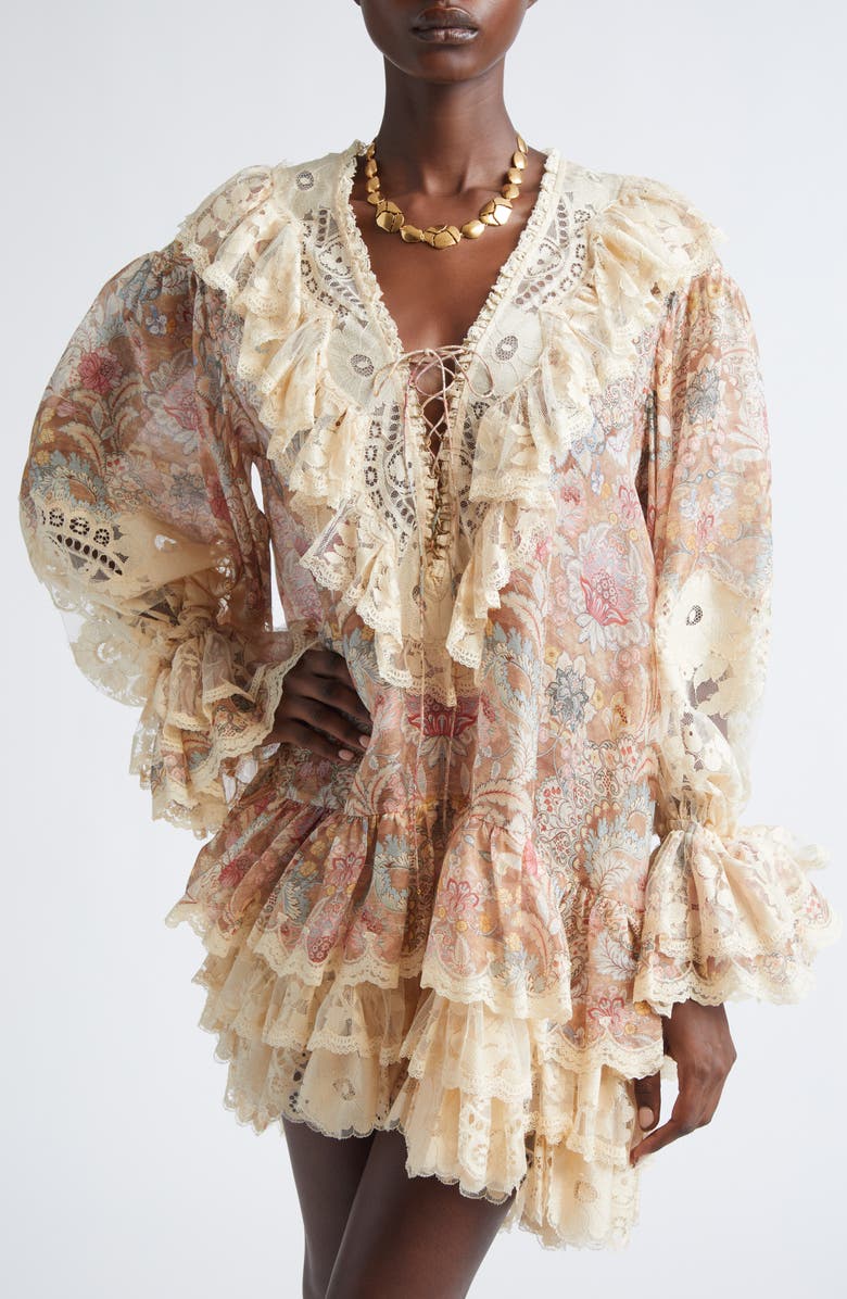 Zimmermann Byron Chain Necklace, Alternate, color, Antique Gold Atg