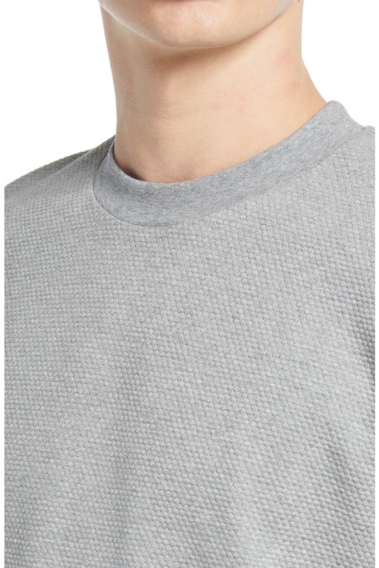 Tiburt 200 Textured T-Shirt, Alternate, color, SILVER