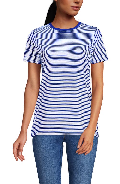 Lands' End Relaxed Supima Cotton Crew Neck T-shirt