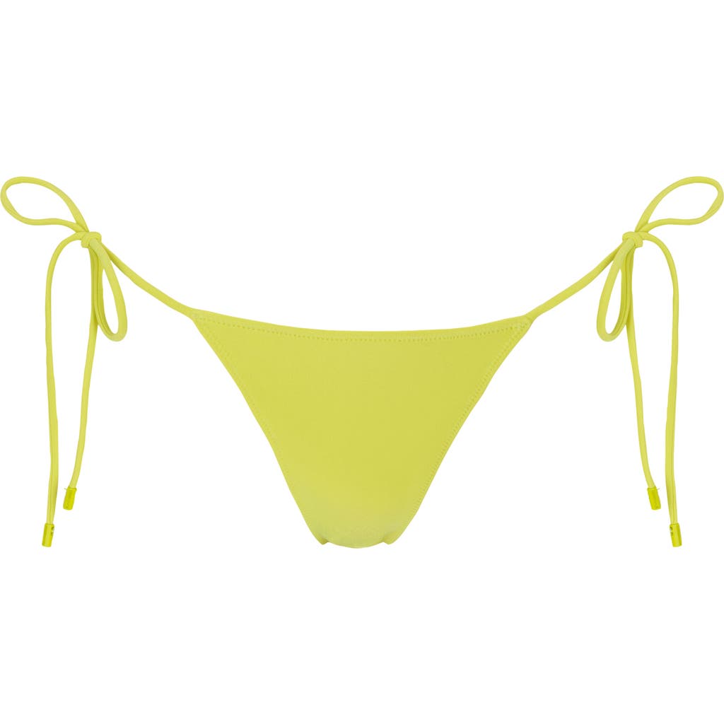 Sunkissed LE TRIANGLE SWIM BOTTOM in Lime Green  product