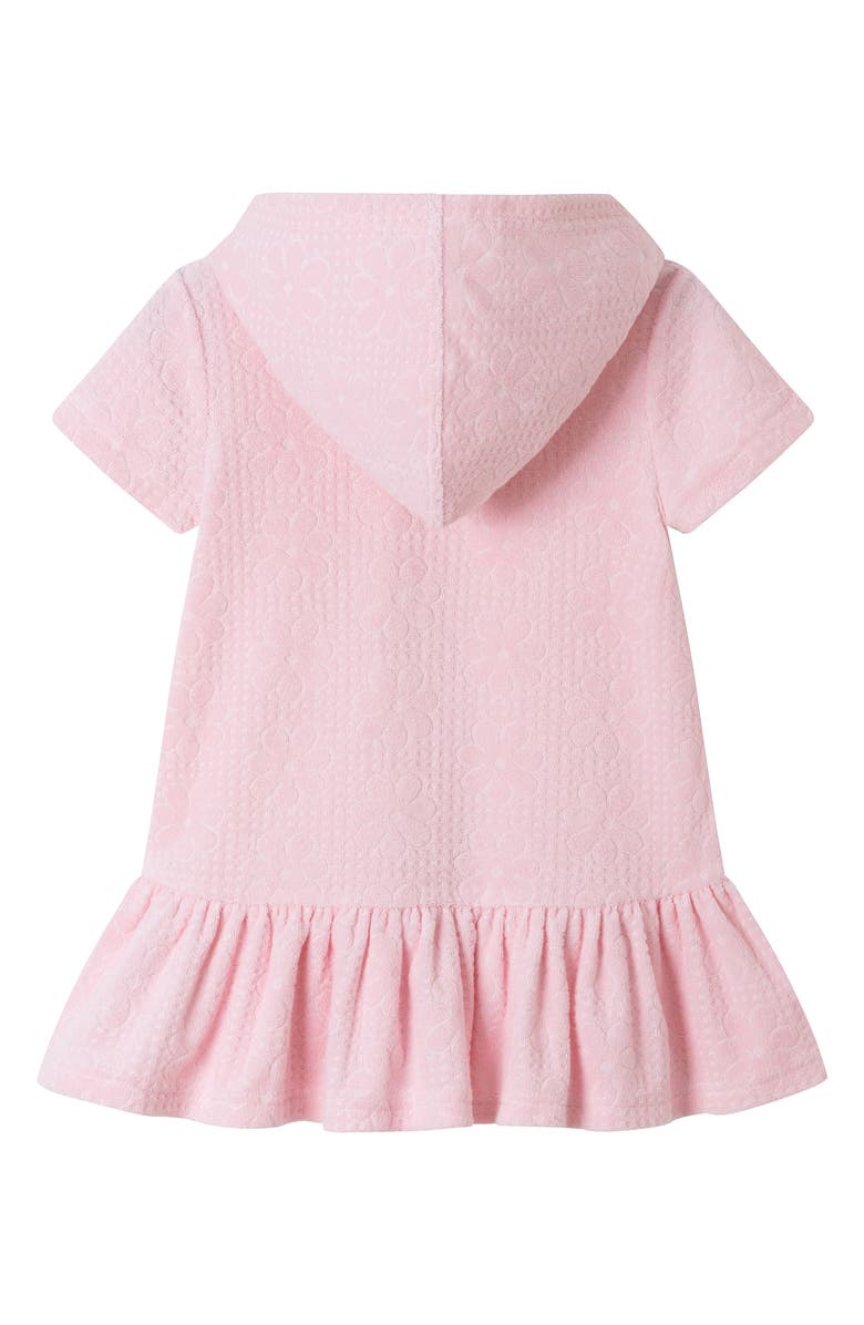 Andy & Evan Kids' Hooded French Terry Cover-Up Dress, Alternate, color,