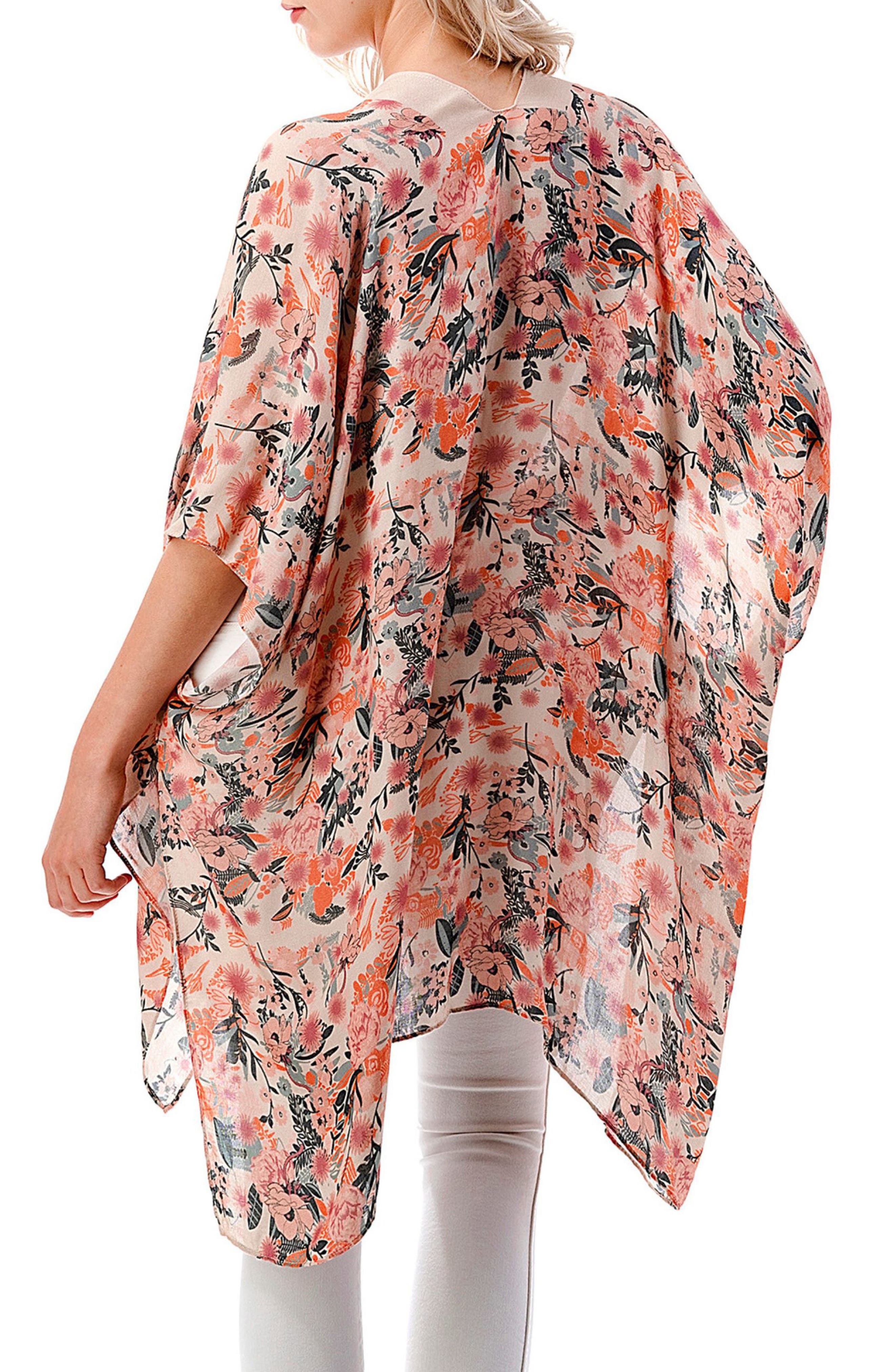 MARCUS ADLER Floral Print Topper (Women) | Nordstromrack