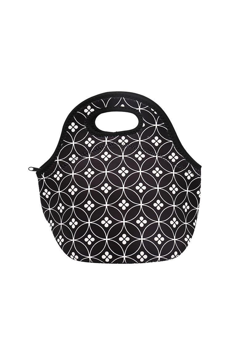Insulated Neoprene Womens Lunch Bags, 3 Piece Set, Alternate, color, Blue