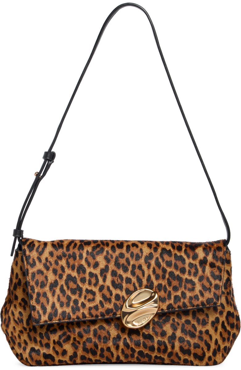 Sam Edelman Bex Folded Convertible Clutch, Main, color, Leopard