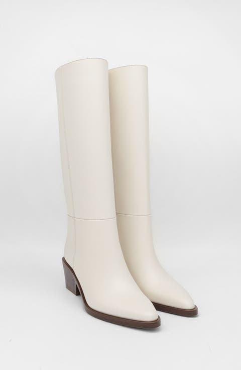 Eleganza Knee High Leather Boots