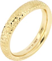 Bony Levy 14K Yellow Gold Textured Band Ring