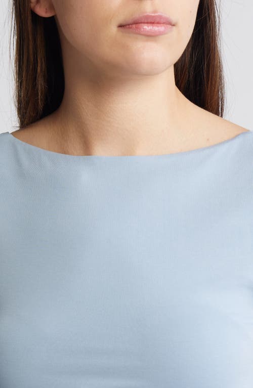 Rue Sophie Asger Long Vest In Blue Fog