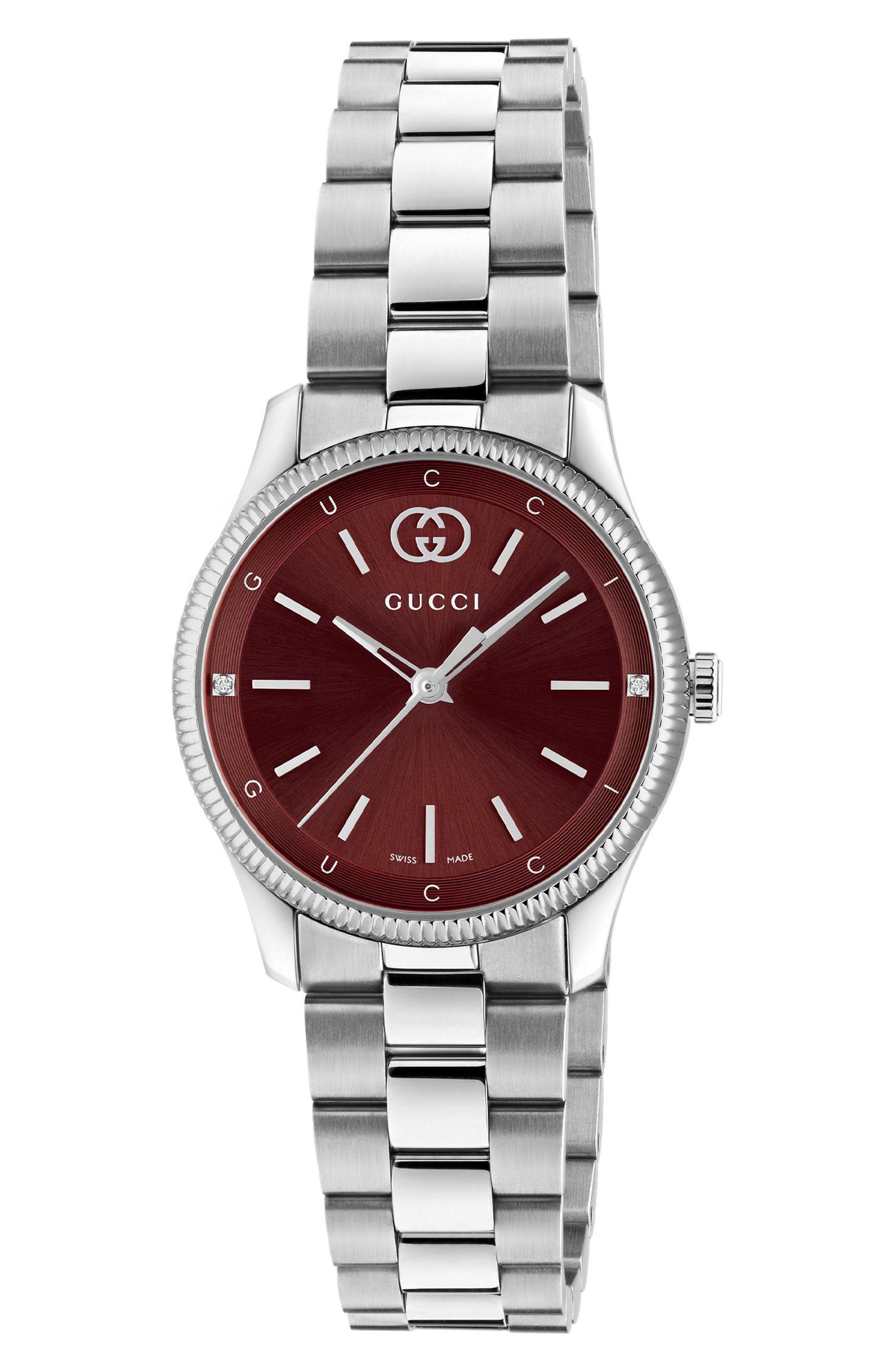 selected SILVER/ BURGUNDY