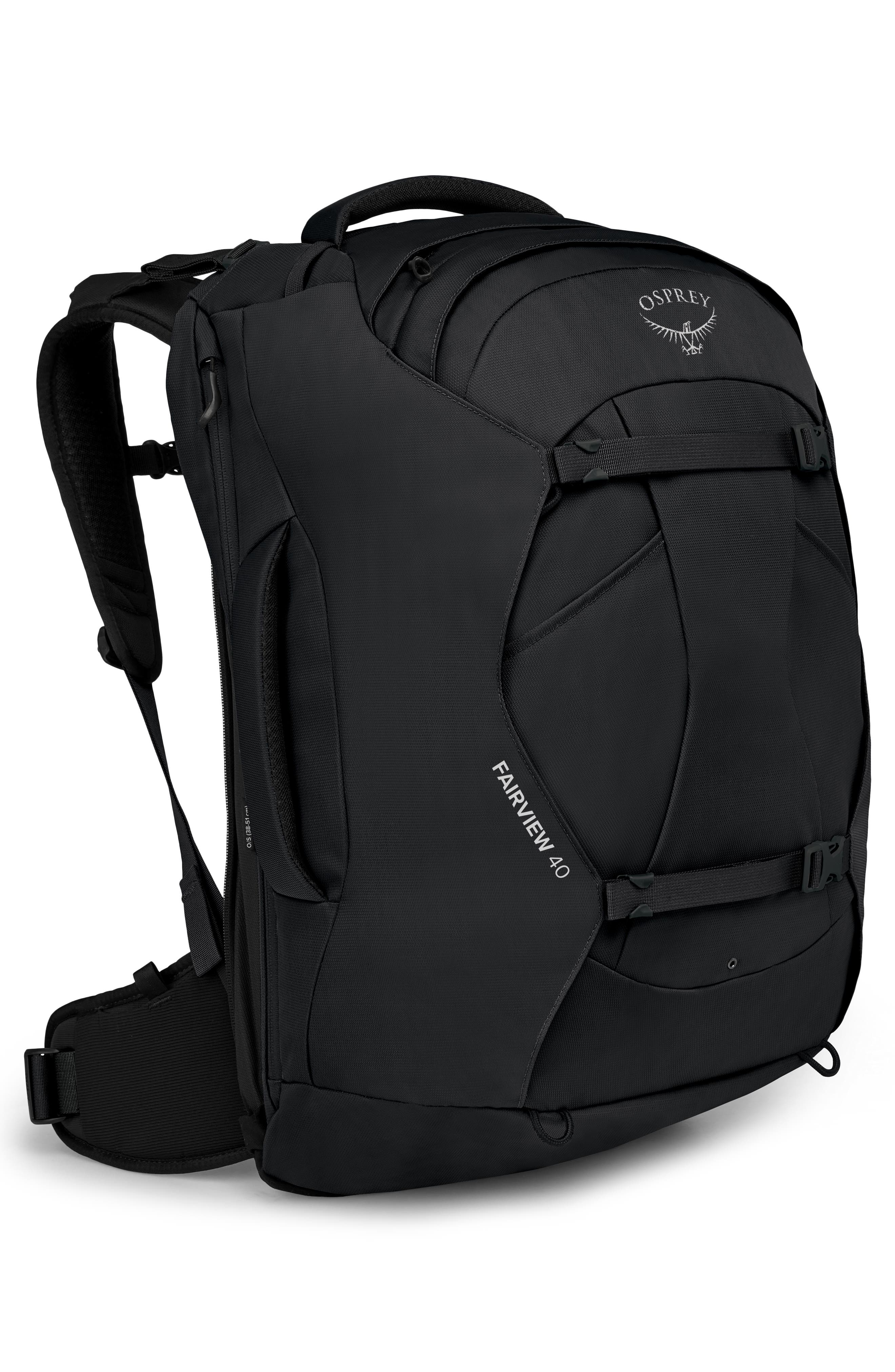 Osprey Fairview 40-Liter Travel Backpack, Alternate, color, Black