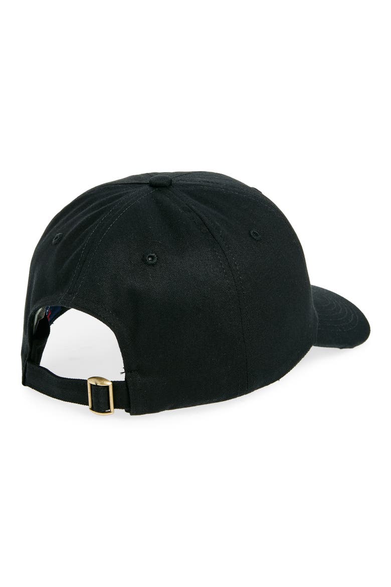 Core Logo Baseball Cap, Alternate, color, BLACK