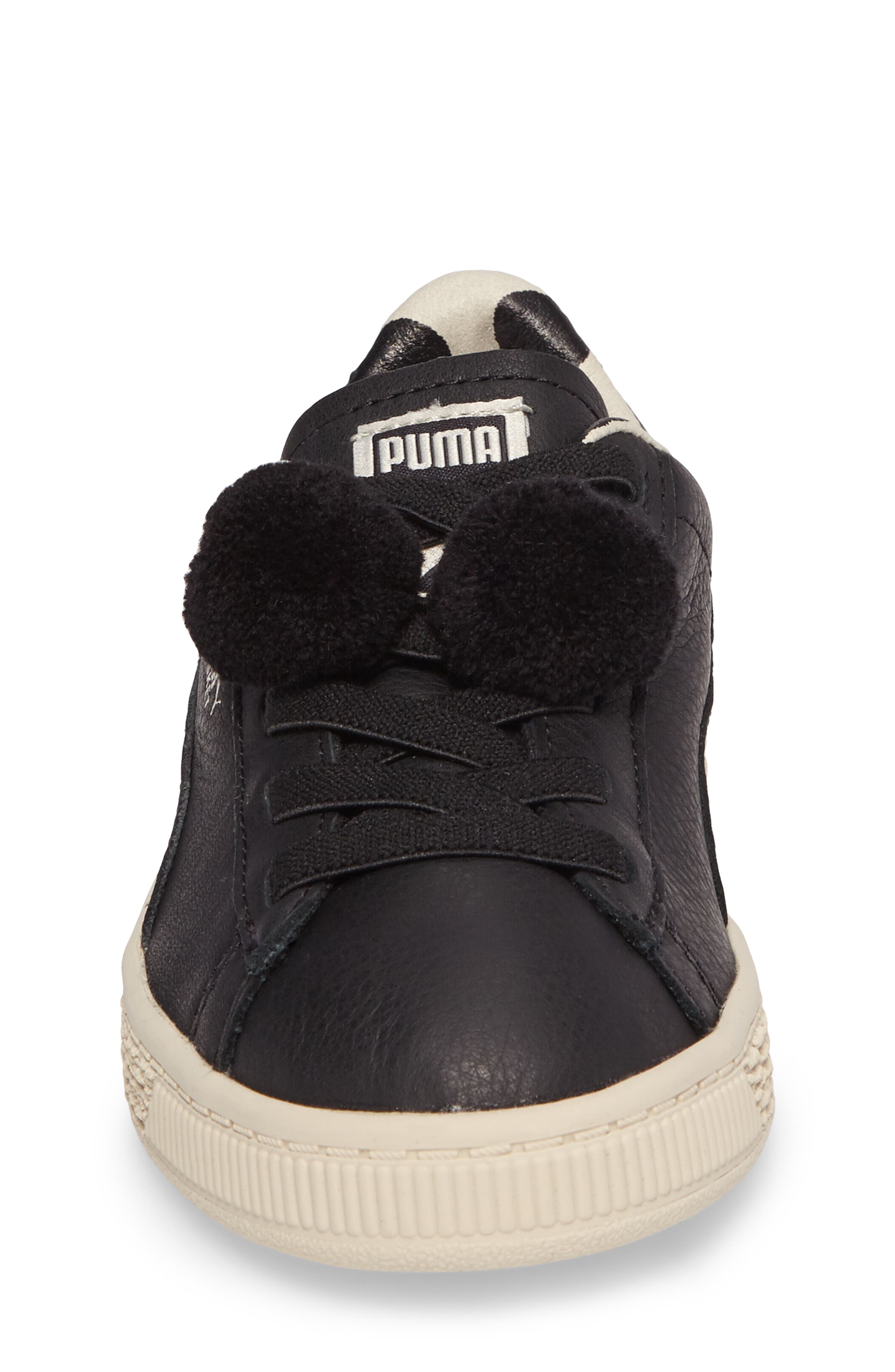 PUMA x tinycottons Basket Pompom Sneaker, Alternate, color, 