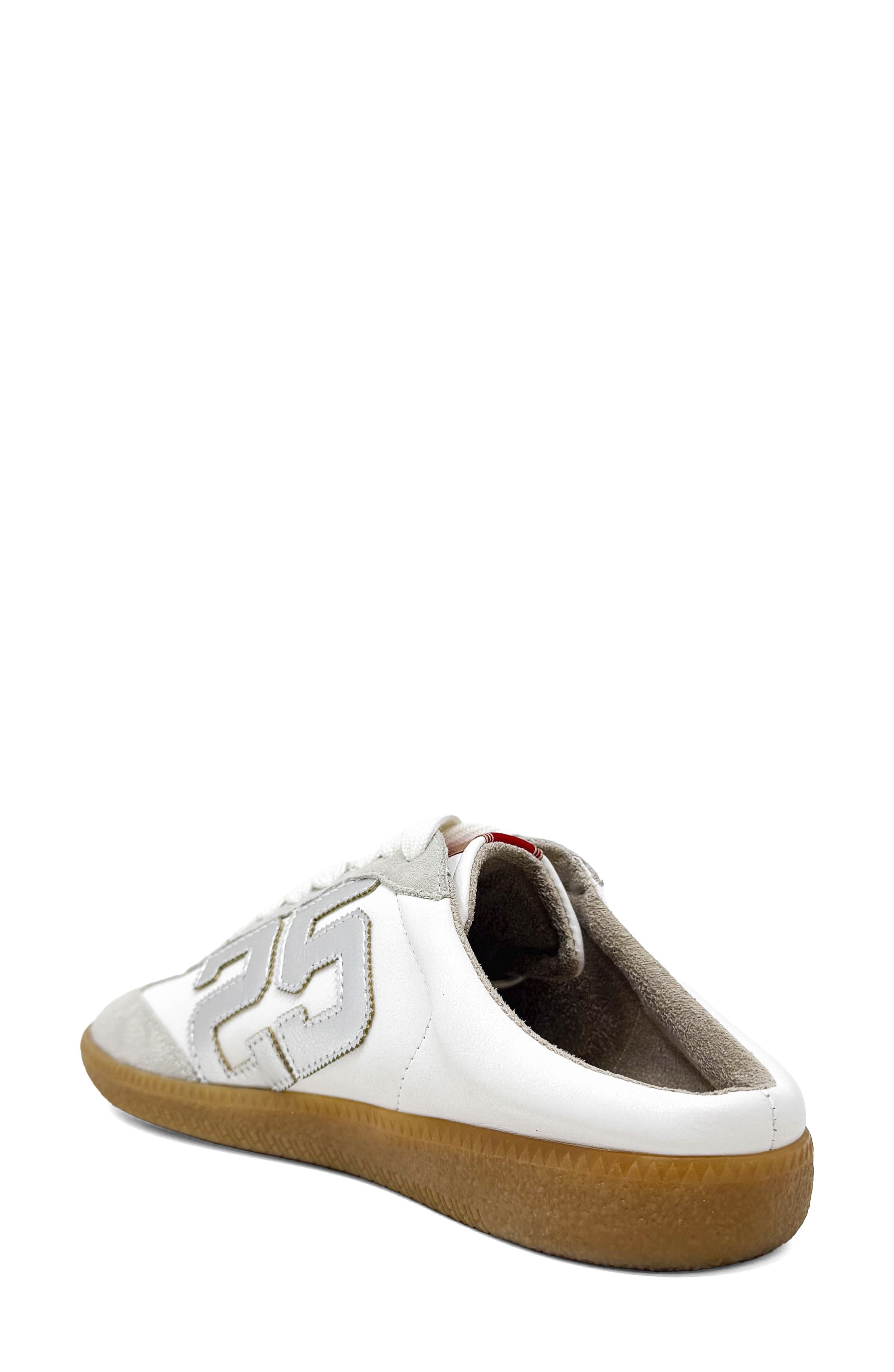 SHUSHOP Open Mule, Alternate, color, Silver