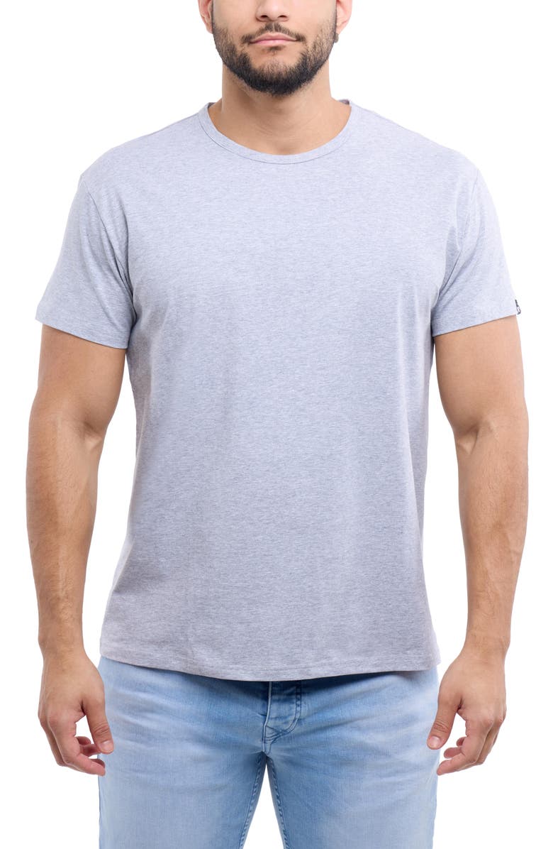 XRAY Flex Crewneck T-Shirt, Main, color, Cloud Grey
