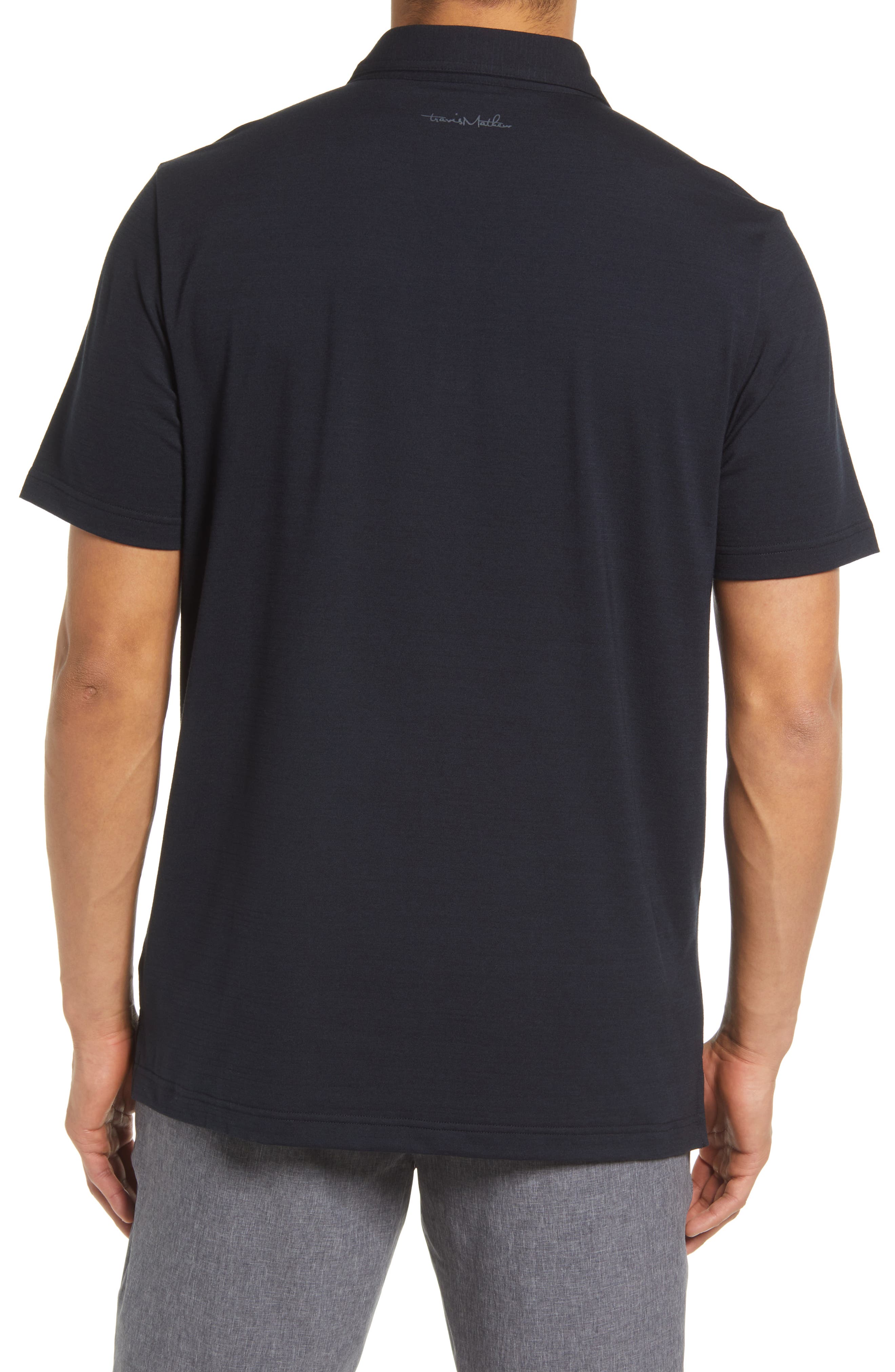 TravisMathew The Heater Solid Short Sleeve Performance Polo — фото 2