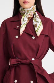 Longchamp Le Jeu de Cheval Silk Scarf
