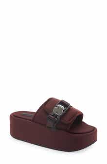 Vizer Platform Slide Sandal
