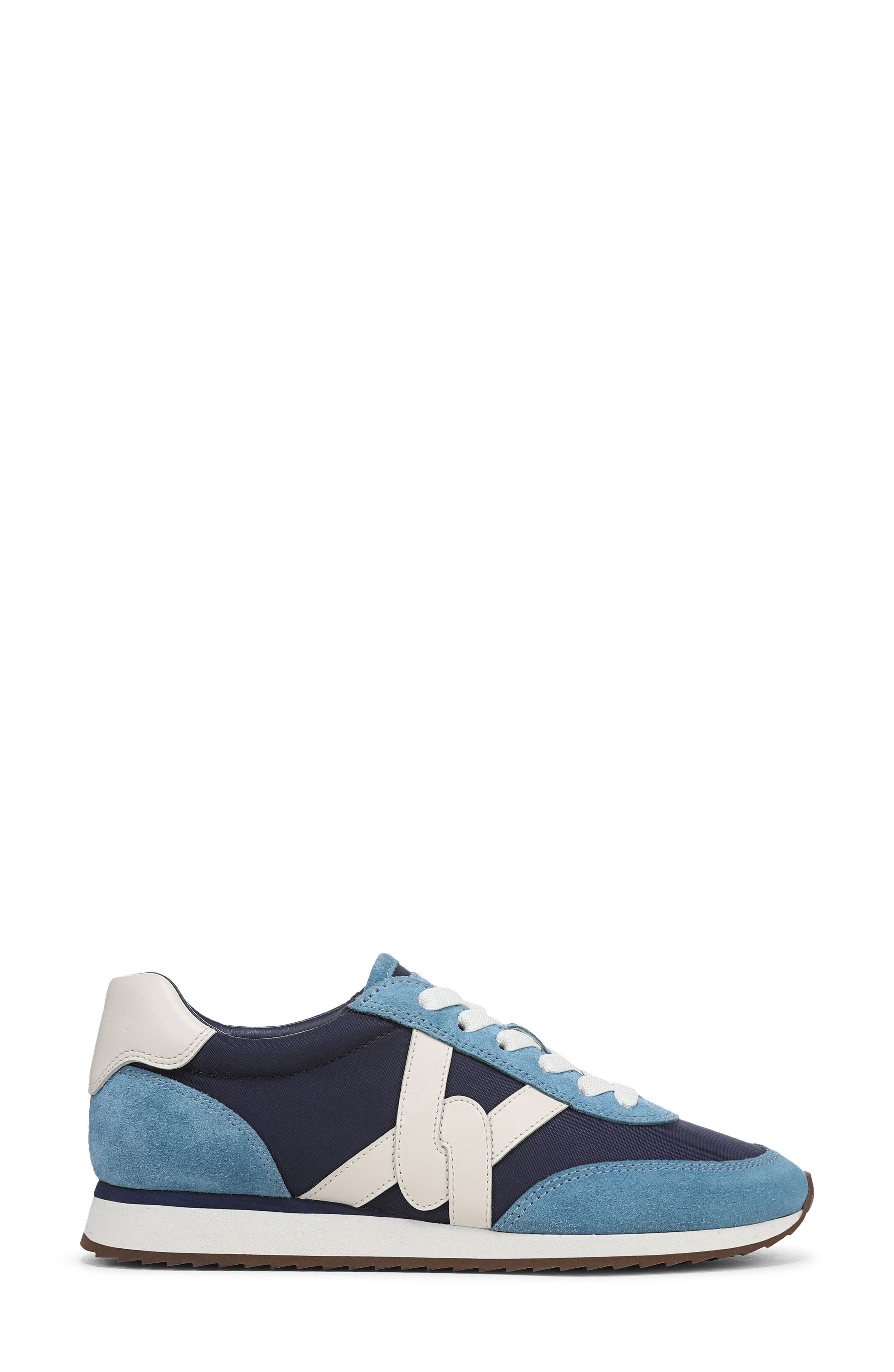 Veronica Beard Penrose Sneaker, Alternate, color, Navy/ Mare/ Lily