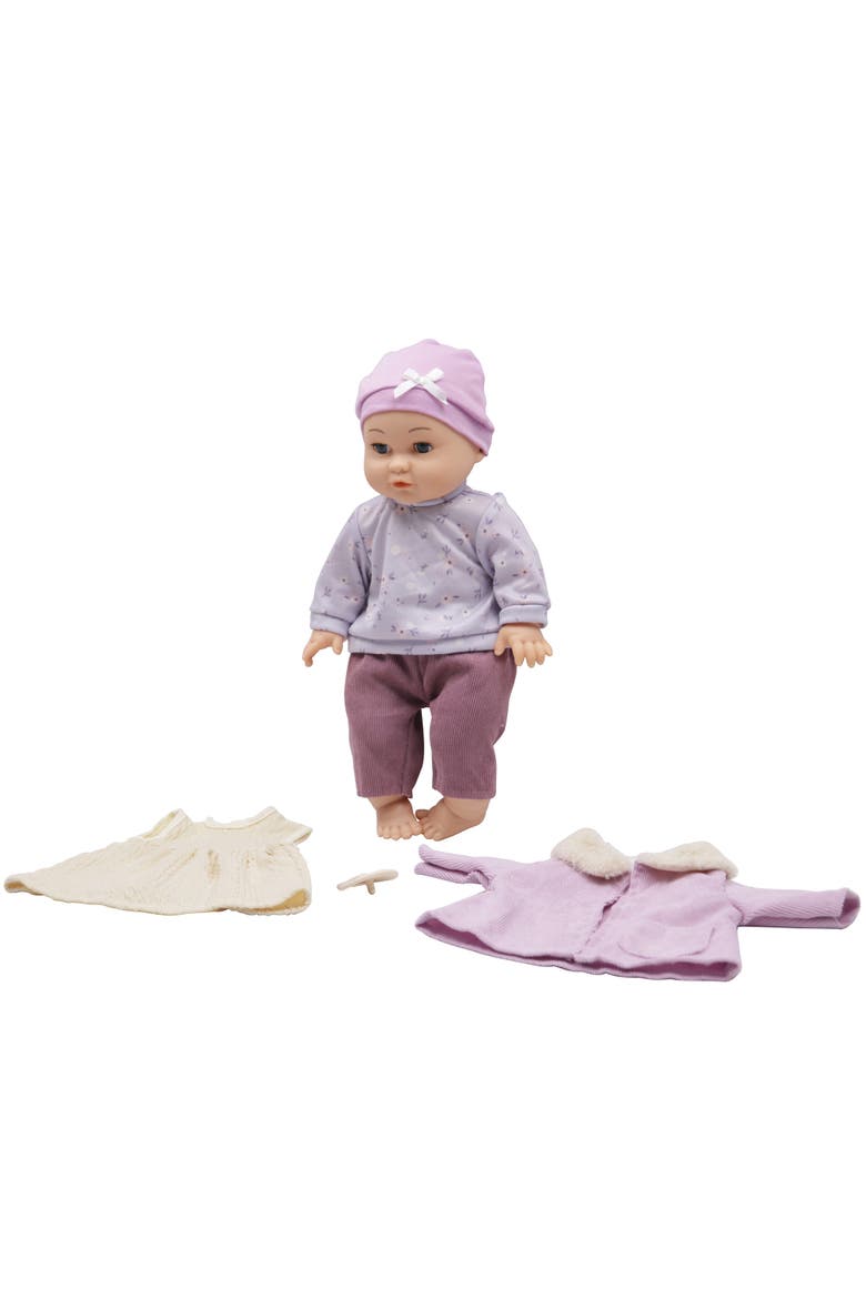 14" Baby Doll Changing Fun Set With Clothing Accessories, Alternate, color, Multicolored