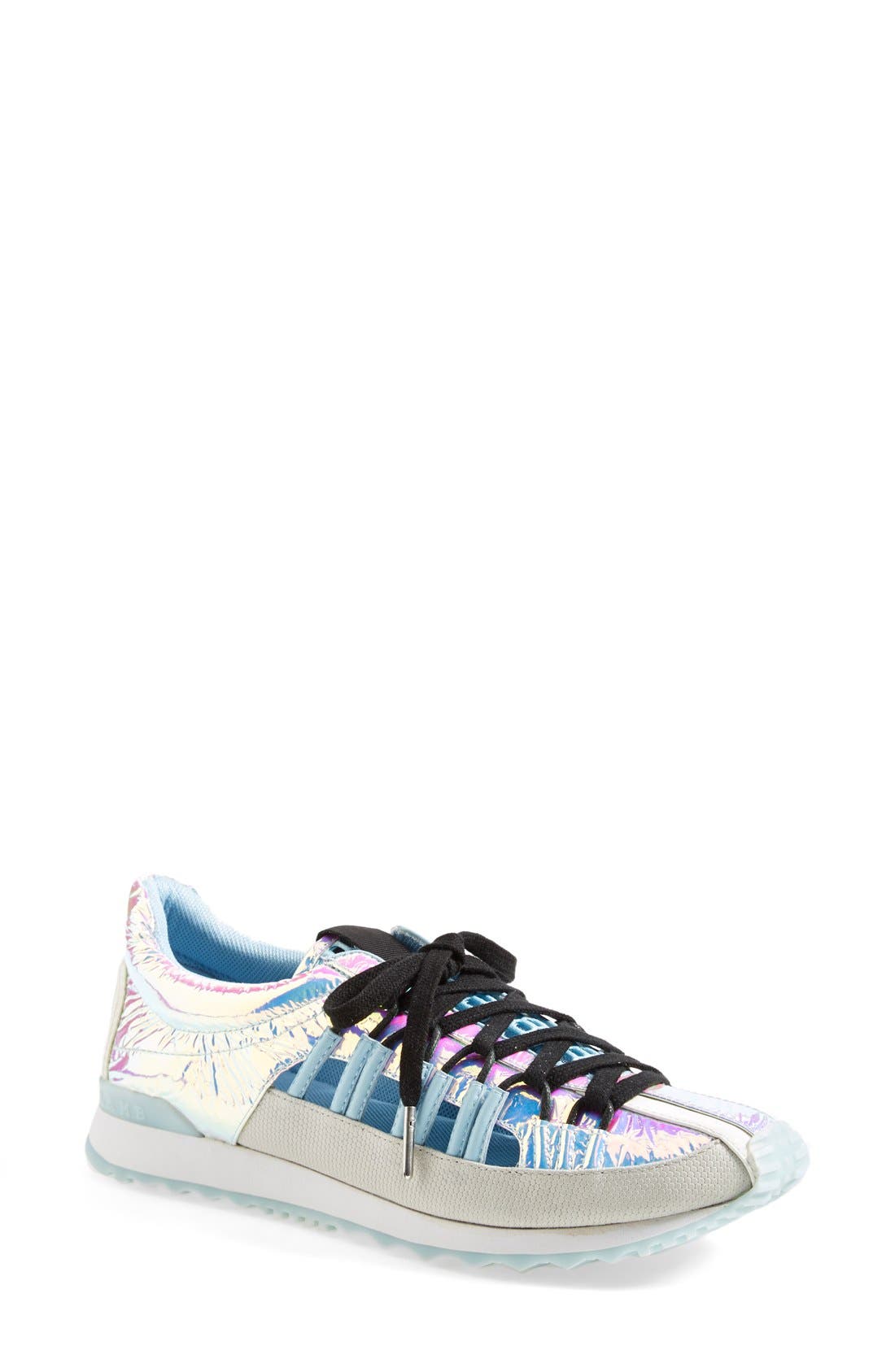 'Bennie' Sneaker, Main, color, PINK/ GREY