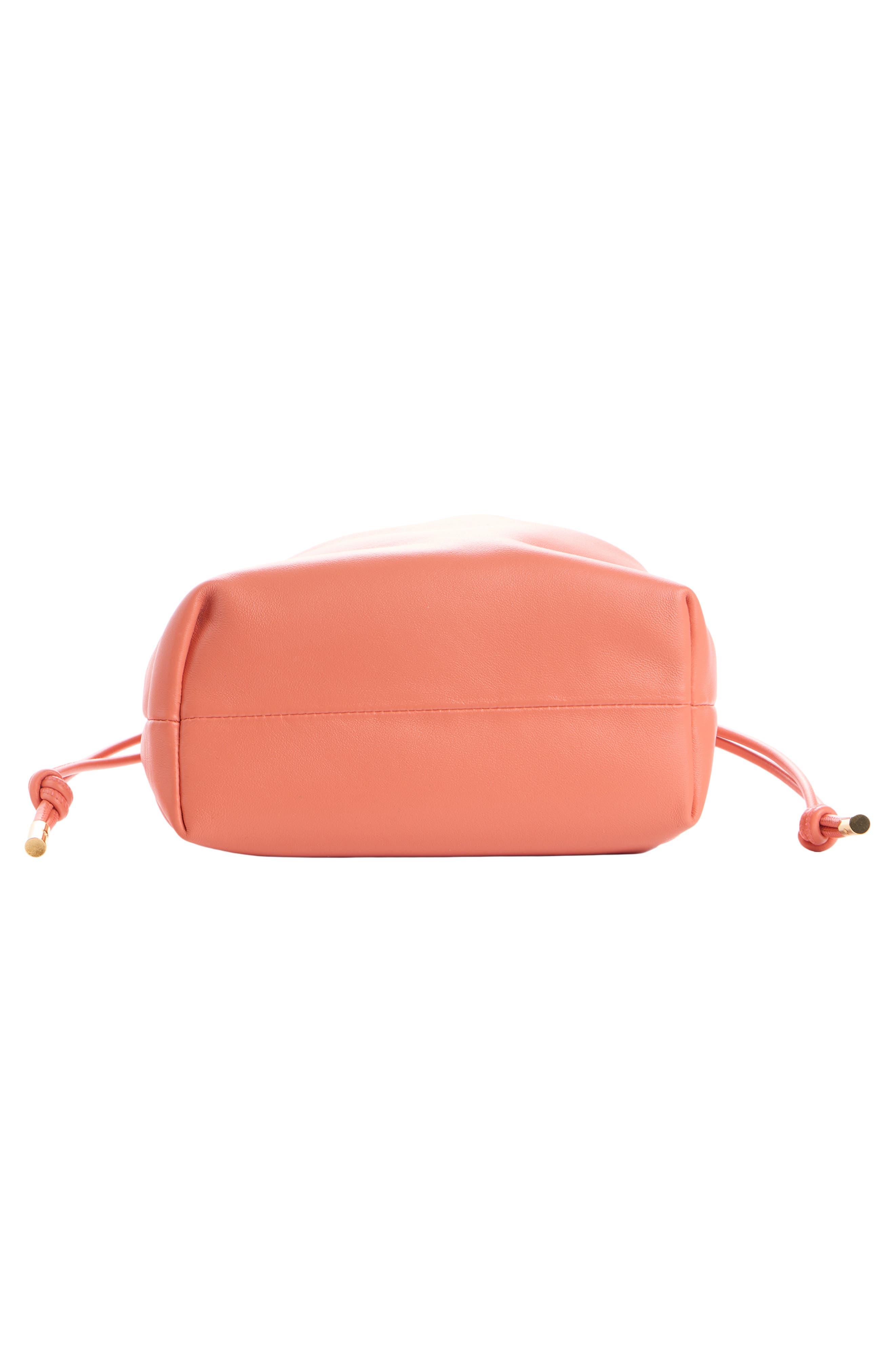 Chloé Mini Icons Leather Shoulder Bag, Alternate, color, Camellia Coral