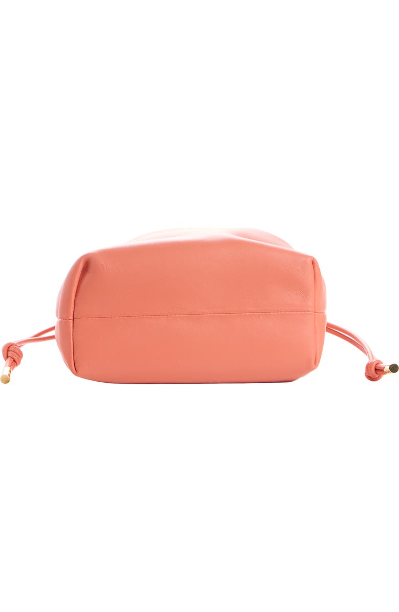 Chloé Mini Icons Leather Shoulder Bag, Alternate, color, Camellia Coral