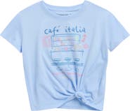 abercrombie kids Kids' Cafe Italia Classic Graphic T-Shirt