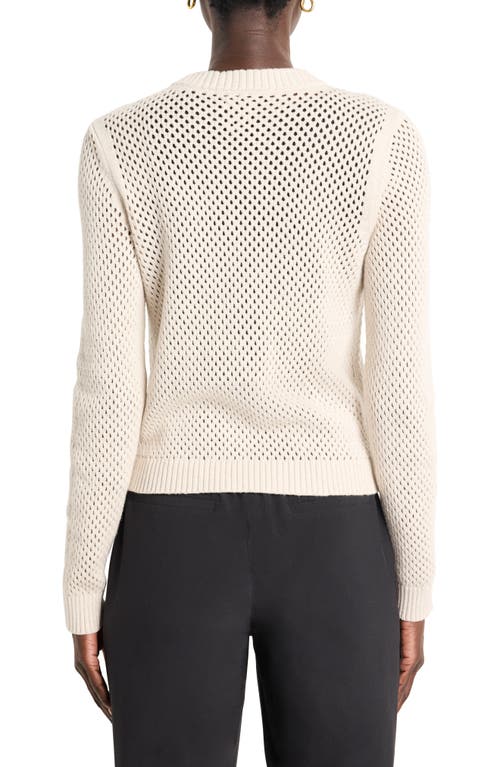 Nz Active By Nic+zoe Open Stitch Zip-up Cardigan In Cobblestone