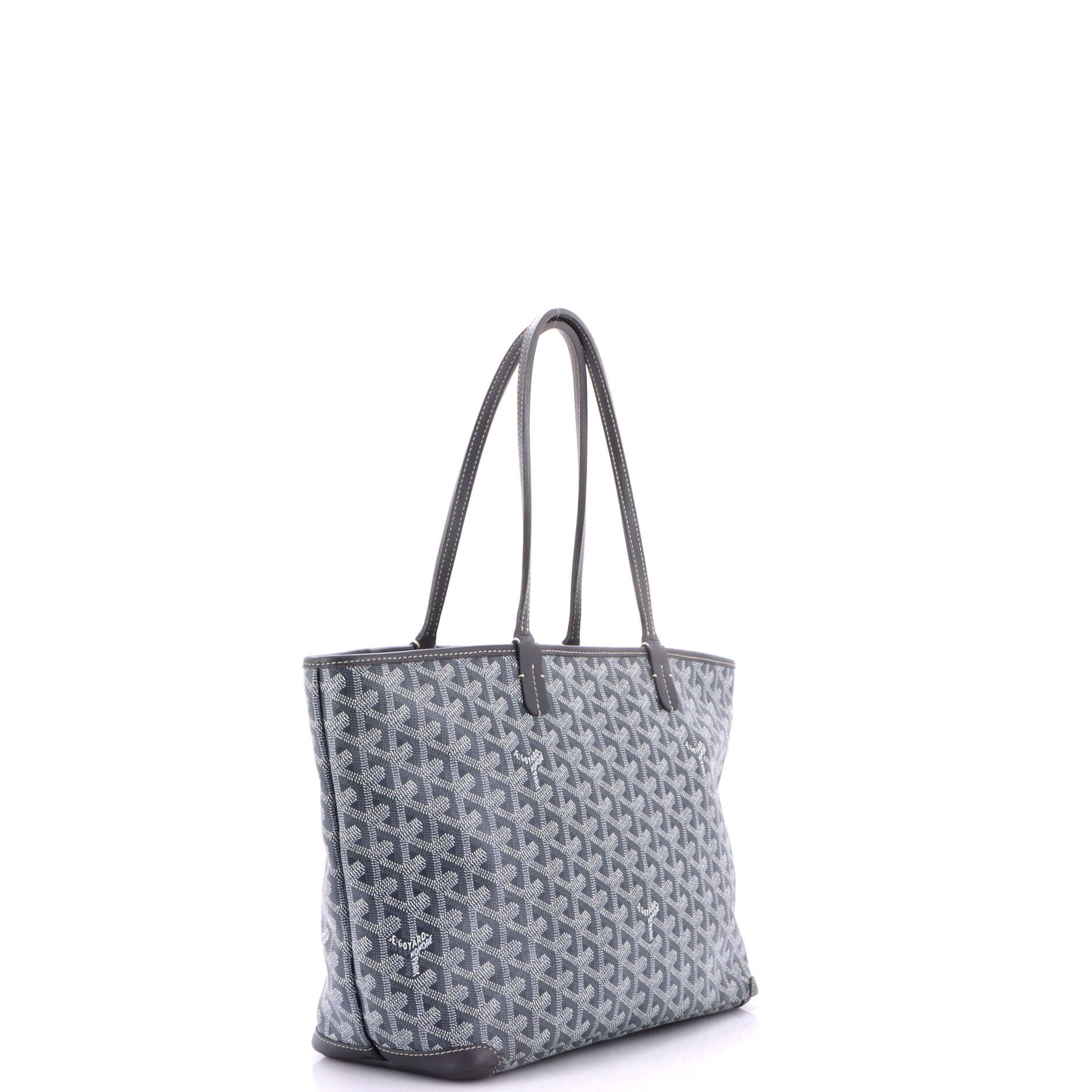 Pre-Owned Goyard Artois Tote Coated Canvas PM, Alternate, color, Gray