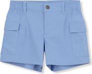 Lands' End Girls Woven Utility Shorts