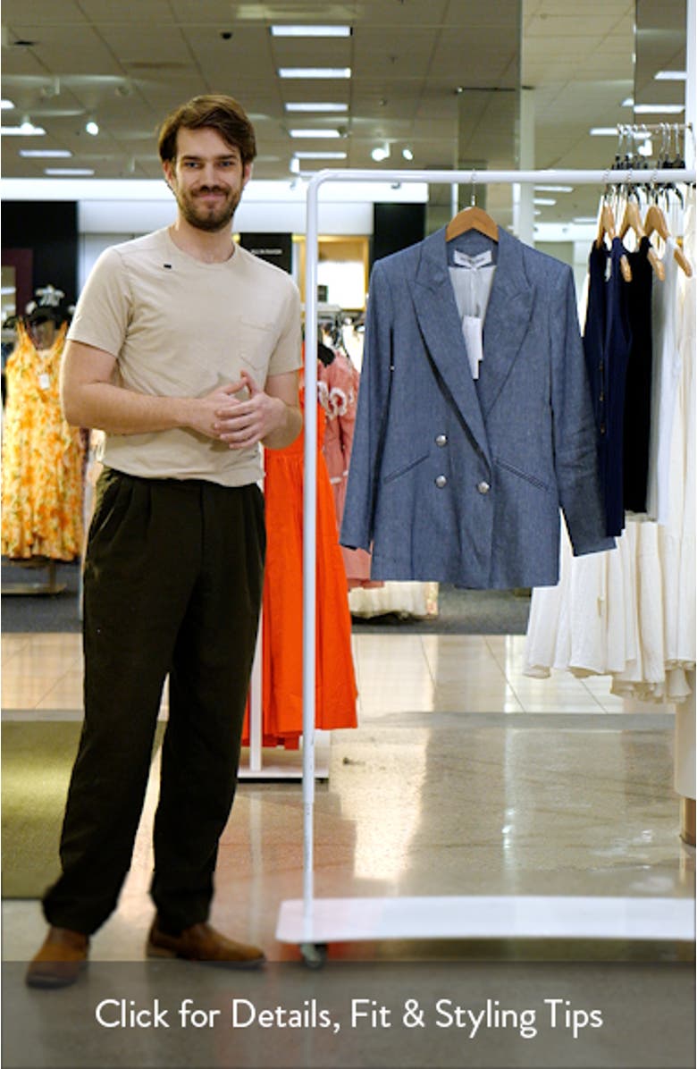 Dale Linen Blend Dickey Jacket, sales video thumbnail