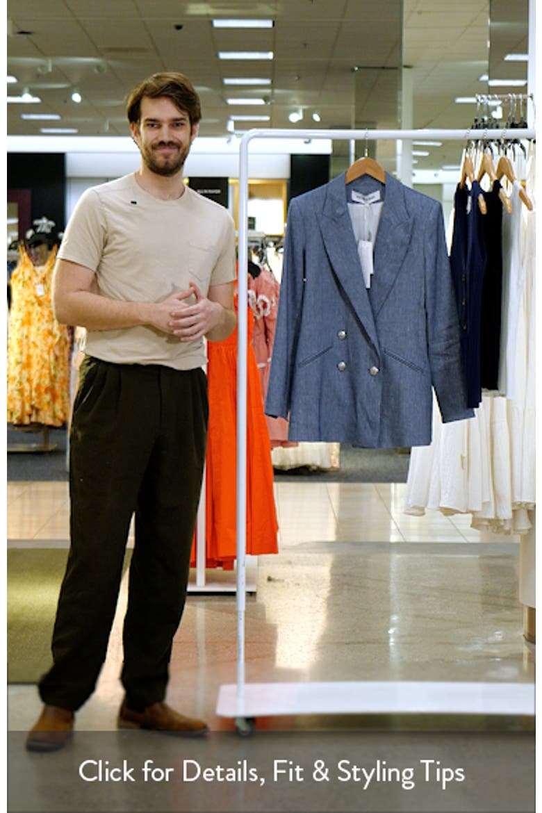 Dale Linen Blend Dickey Jacket video