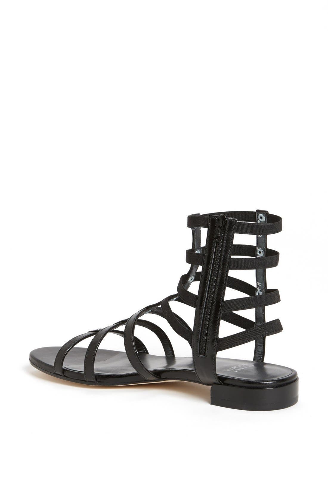 Stuart Weitzman 'Caesar' Gladiator Sandal, Alternate, color, 
