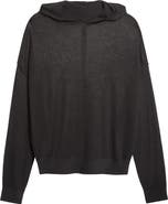 Rick Owens Hun Oversize Rib Cashmere Hoodie