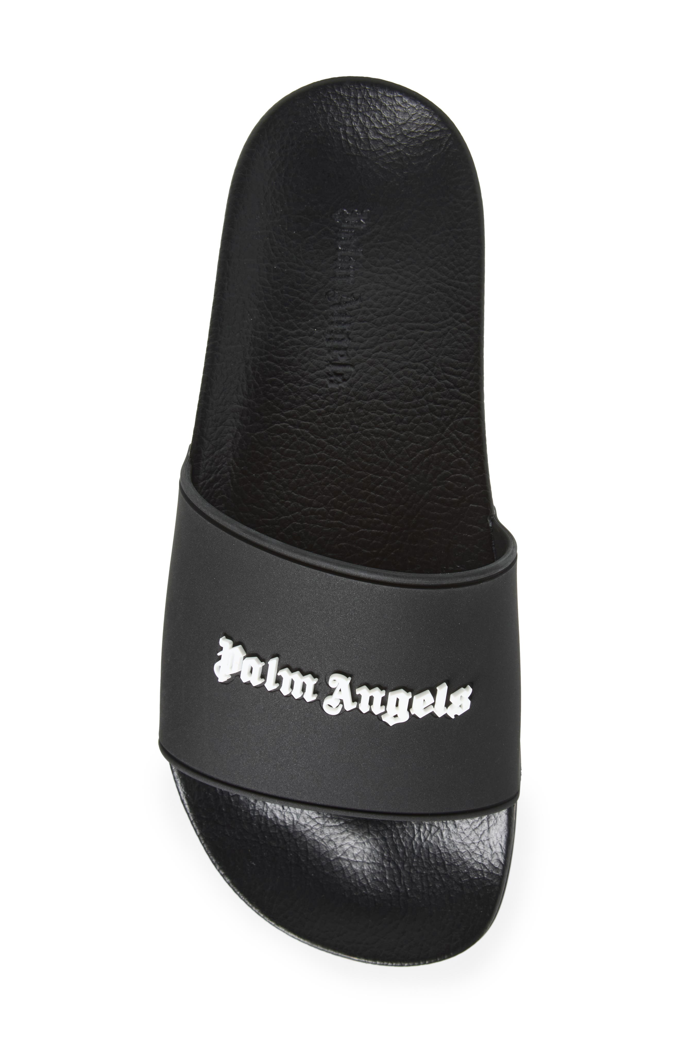 Palm Angels Logo Pool Slide Sandal, Alternate, color, 
