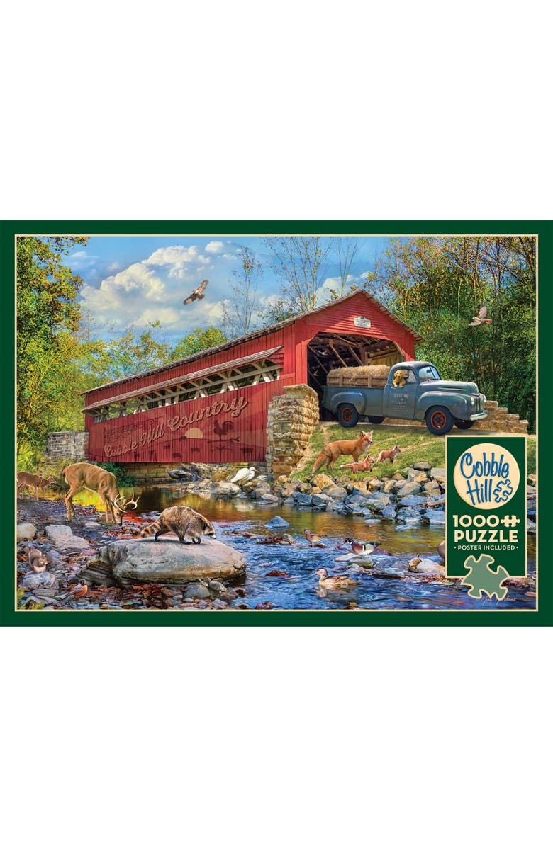 Cobble Hill Welcome To Cobble Hill Country 1000 Piece Puzzle, Alternate, color, Multicolored