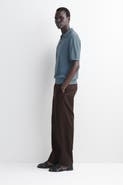 COS Knitted Linen Polo Shirt
