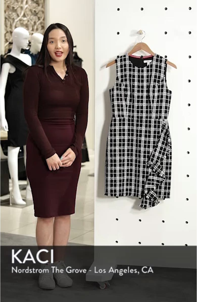 Tweed Sheath Dress, sales video thumbnail