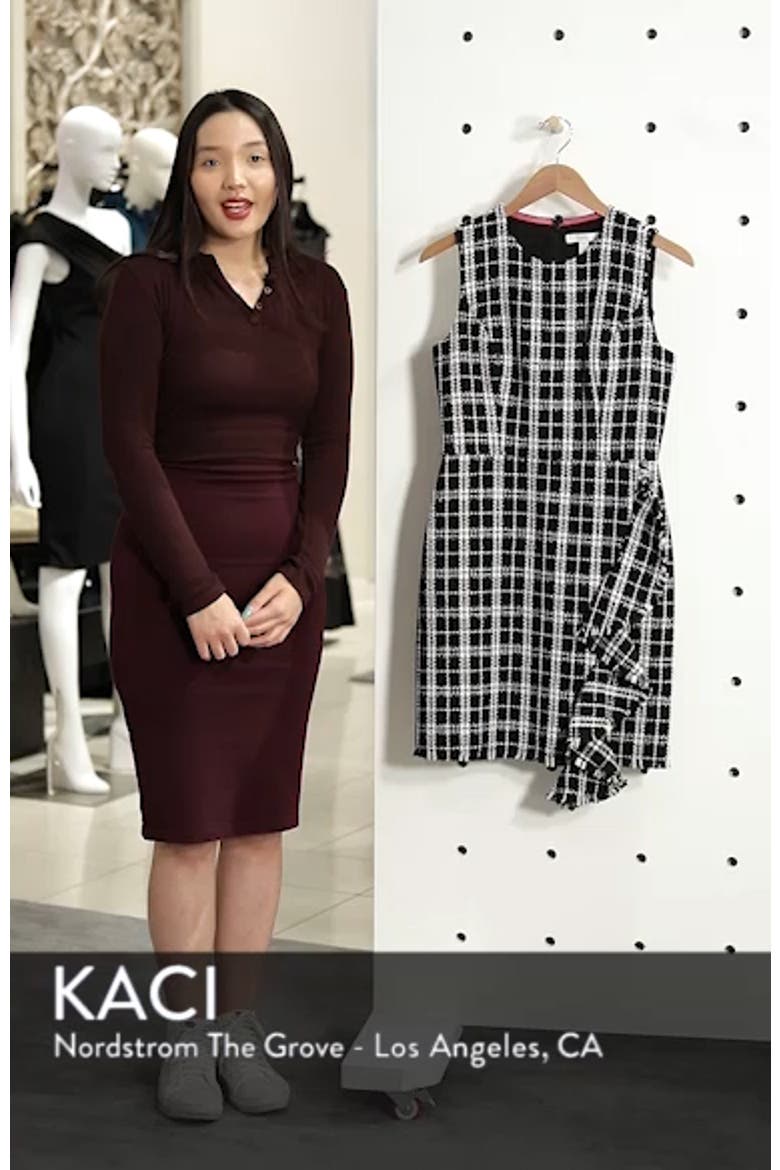 Tweed Sheath Dress video