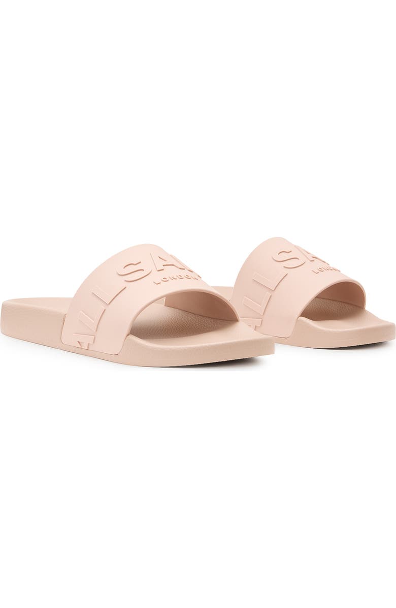 AllSaints Biggy Slide Sandal, Main, color, Rose Dust Pink