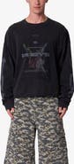 mnml Preys Long Sleeve Graphic Cotton T-Shirt