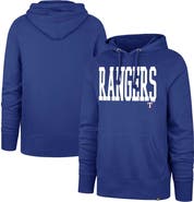 '47 Men's '47 Royal Texas Rangers Dime Headline Pullover Hoodie
