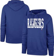 '47 Men's '47 Royal Texas Rangers Dime Headline Pullover Hoodie