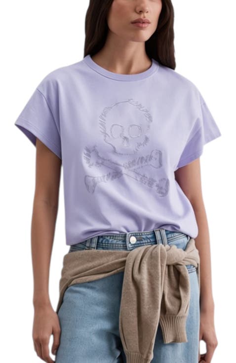 Glitter Skull T-shirt
