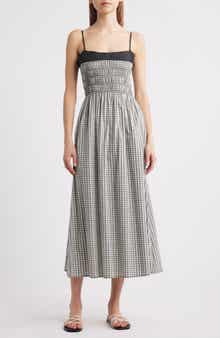 Rails Primrose Gingham A-Line Dress