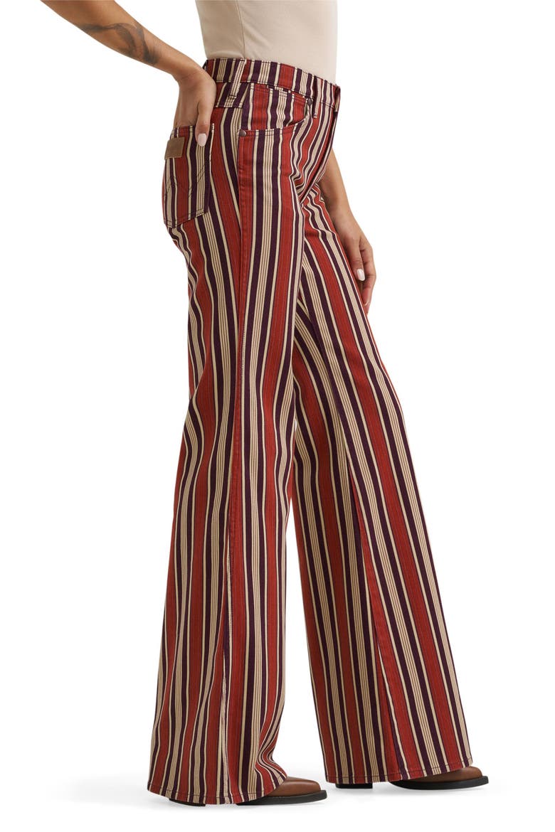70s High Waist Flare Leg Jeans, Alternate, color, DESERT DISCO