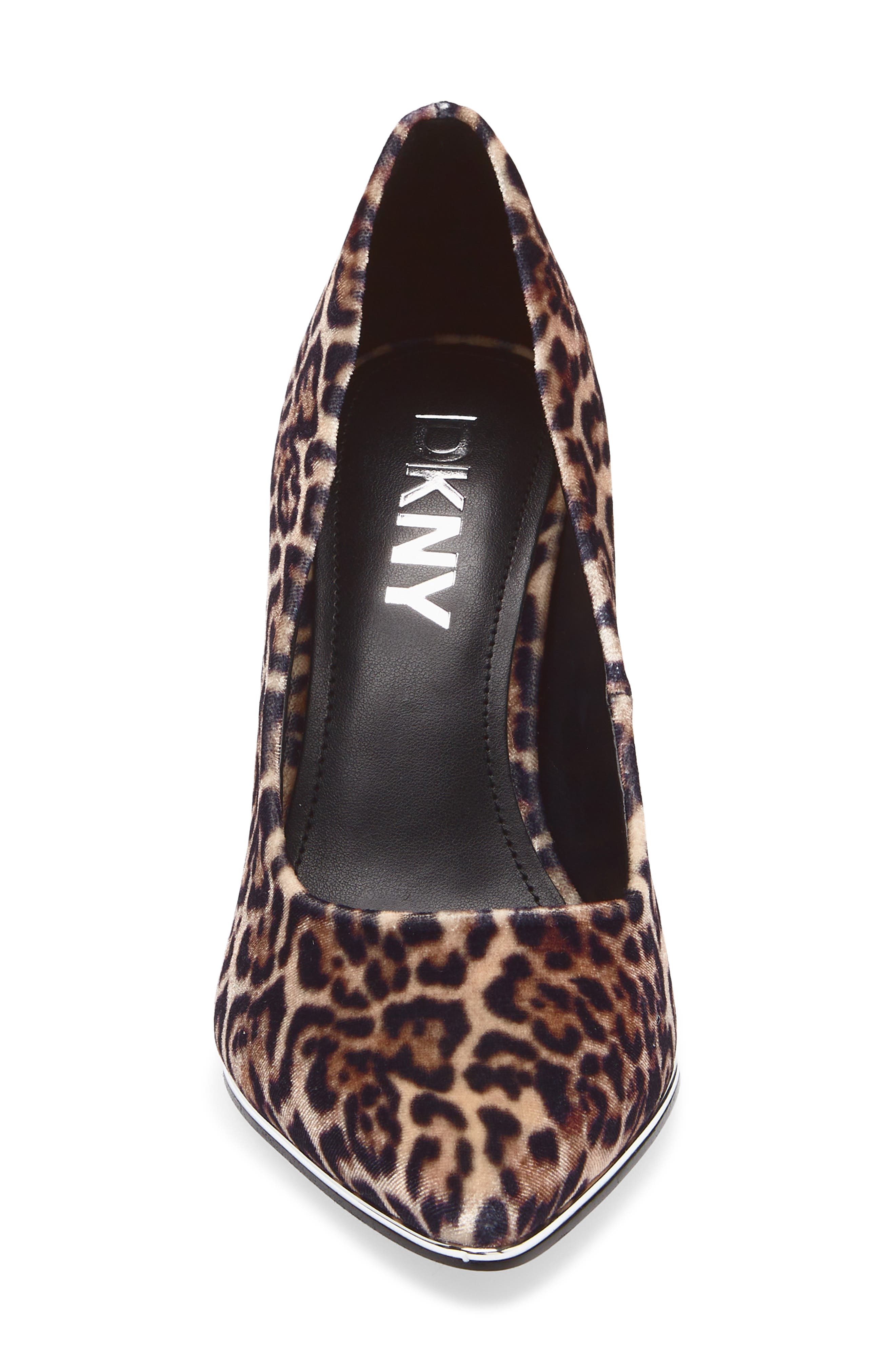 DKNY Preston Leopard Pump, Alternate, color, Natural
